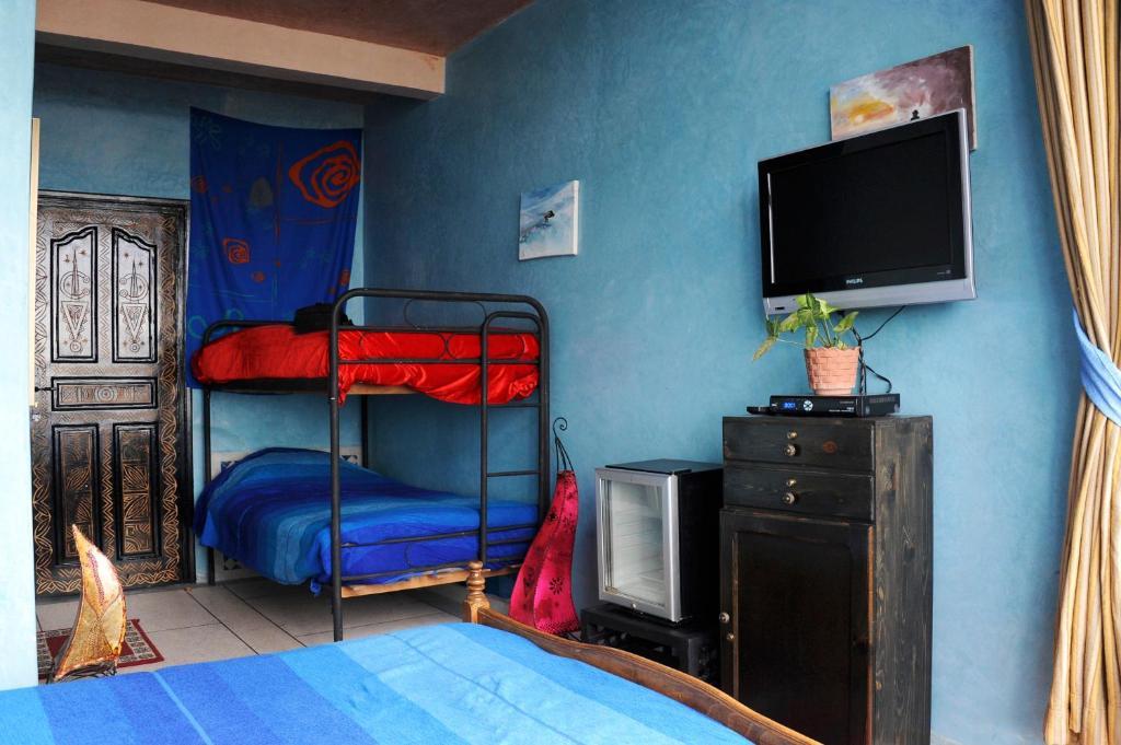 Hotel Aloha Surf Camp Maroc Tamraght Habitación foto